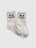 Biele detské ponožky GAP