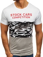 Stylish men's T-shirt SS288 - white,