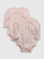 GAP Baby body made of organic cotton, 2pcs - Girls