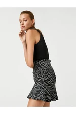 Koton Ruffle Mini Skirt