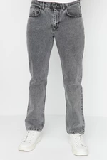 Trendyol Men's Gray Regular Fit Jeans