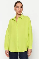 Trendyol Light Green Oversize/Clothing Shirt