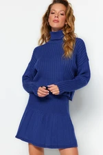 Trendyol Saks Crop Knitwear Two Piece Set