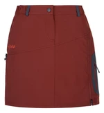 Women's sports skirt KILPI ANA-W dark red