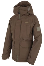 Children's Hardshell Stuffed Jacket HUSKY Nigalo K deep khaki