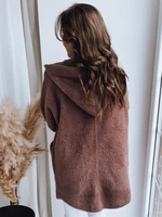 Women's coat from alpaca RITA plum Dstreet