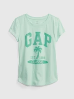 GAP Dětské tričko organic logo - Holky