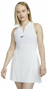 Nike Dri-Fit Advantage Womens Tennis Dress White/Black S Rochie Tenis