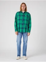 Blue-green men's checkered shirt Wrangler - Men