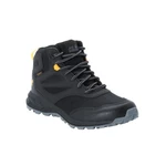 Jack Wolfskin Woodland Texapore Mid K EU 33, black/burly yellow Dětské turistické boty