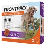 FRONTPRO® antiparazitární žvýkací tablety pro psy (25-50 kg) 136 mg 3 kusy FRONTPRO® antiparazitární žvýkací tablety pro psy (25-50 kg) 136 mg 3 kusy