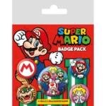 Set odznaků Super Mario