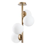 Lampa sufitowa w kolorze złota ze szklanym kloszem ø 15 cm Faze – Opviq lights