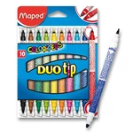 Dětské fixy Color‘ Peps Duo Tip, 10 barev