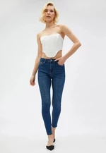 Koton Women's Jeans. 3sal40028md Medium Indigo.
