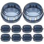 10 Pcs Baby Proof Oven Disco Ball Flower Pot Stove Children Safety Guard Knob Covers Kids Switch Protective Proofing Gas
