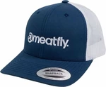 Meatfly Logo Trucker Navy/White Șapcă de baseball