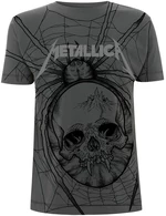 Metallica Tricou Spider All Over Gri 2XL