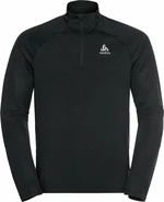 Odlo The Essential Ceramiwarm Mid Layer Half Zip Black S Sweat-shirt de course
