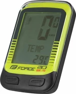 Force WLS Bike Computer 20 Wireless Fluo Yellow Electronică biciclete