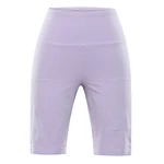 Light purple women's shorts NAX ZUNGA
