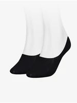 Set of two pairs of black Tommy Hilfiger women's socks