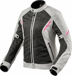 Rev'it! Jacket Torque 2 H2O Ladies Negru/Gri Deschis 40 Geacă textilă