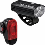 Lezyne Fusion Drive Pro 600+/KTV Drive Pro+ Pair Satin Black/Black Front 600 lm / Rear 150 lm Cyklistické světlo