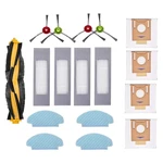 For ECOVACS DEEBOT N10 N10 PLUS Robot Vacuum Cleaner Main Side Brush Hepa Filter Mop Cloth Dust Bag Replacement Parts