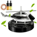 Solar Rotating Car Air Freshener Solar Car Air Freshener Helicopter Automotive Air Fresheners Solar Powered Rotating Helicopter