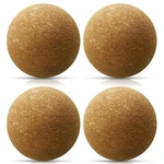 New 4 Pieces Wine Cork Ball Stopper Wine Cork Stopper Wooden Cork Ball for Decanter Cork Replacement