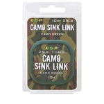 ESP návazcová šňůrka Camo Sink Link Green 25lb 10m