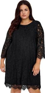 ONLY CARMAKOMA Dámské šaty CARADIA Regular Fit 15292509 Black 3XL