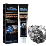 Engine Block Sealant Oil Pan Silicone Sealant Fast Acid-Free Curing Sealant High Temp Sealant Home Withstands -50C To 300C