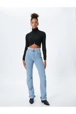 Lekkie dżinsy rozkloszowane Koton - Victoria Jeans