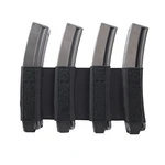 Insert na 4 zásobníky SMG Combat Systems® – Čierna (Farba: Čierna)