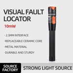 KELUSHI Fiber Optic Tester Pen Type 10mw Cable Tester Visual Fault Locator Testing Tool with 2.5mm Connector