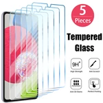 5PCS Screen Protector for Samsung A73 A53 A12 A32 A22 A52S 5G Tempered Glass for Samsung A13 A51 A41 A70 A40 A50 A71 A72 A52