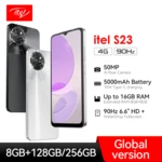 itel S23 4G Smartphone Octa-Core Processor Up to 16GB ROM 128GB RAM 6.6" HD+ 90Hz Display 50MP Rear Camera 5000mAh Cellphone