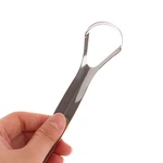Stainless Steel Tongue Scraper Brush Cleaning Scraper Oral Care Keep Fresh Breath Improve Oral Hygiene Tongue Cleaner Tools