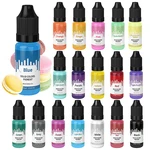 10ml/Bottle Makaron Solid Color Epoxy Resin Pigments Liquid Colorant Dye Epoxy Resin Dye For Resin Molds Jewelry Making