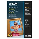Epson Photo Paper, foto papír, lesklý, bílý, 10x15cm, 4x6", 200 g/m2, 100 ks, C13S042548,