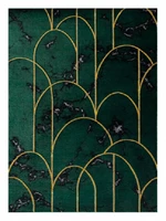 Kusový koberec Emerald 1016 green and gold-80x150