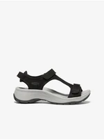 Black Women's Leather Sandals Keen Astoria - Women