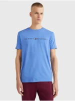 T-shirt da uomo Tommy Hilfiger Light Blue