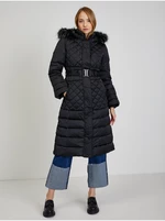 Black Ladies Down Coat Guess Marlene - Women