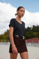 Maglietta da donna Trendyol Ecru