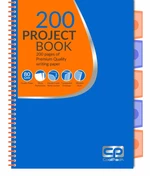 CoolPack Projektový blok Neon A4, 200 stránek, modrá