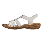 Sandály RIEKER 60870-80 Bílá EU 37