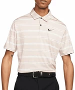 Nike Dri-Fit Tour Mens Polo Shirt Stripe Pink Oxford/Barely Rose/Black XL